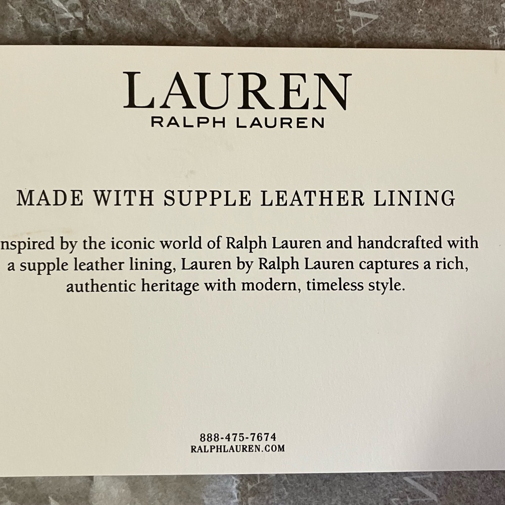 Ralph Lauren Willa Tan Leather Zip Ankle Booties - Picture 6 of 8